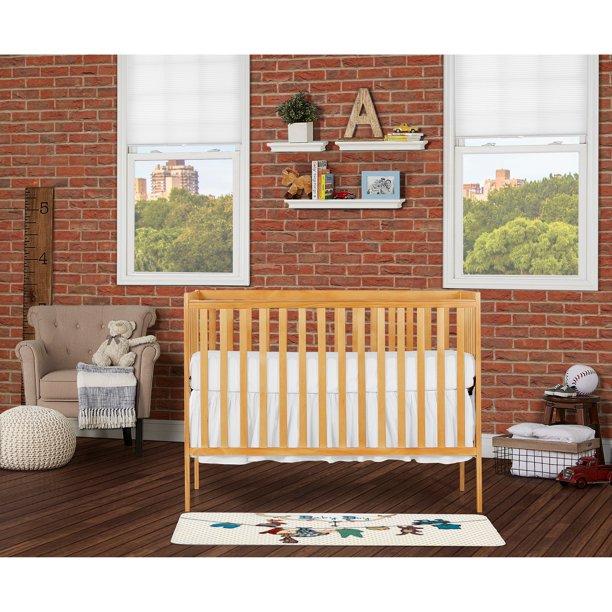 5-in-1 Convertible Crib, Natural