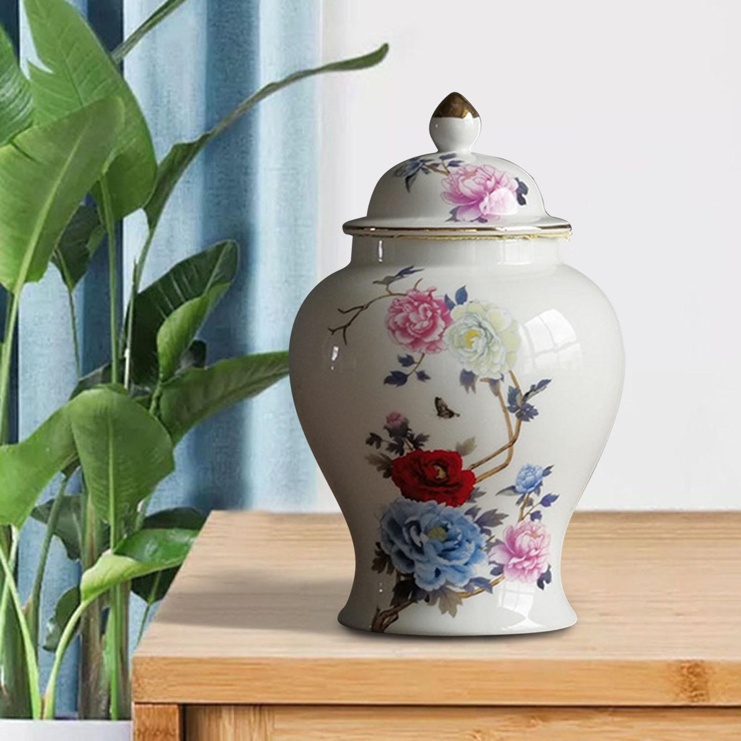 Decorative Porcelain Jar for Home Decoration