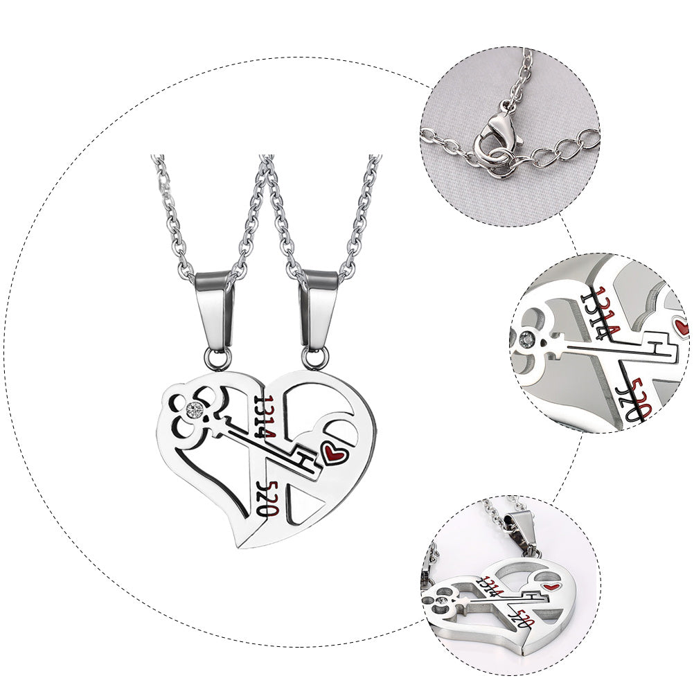 Set of 2 Special Couple Necklace