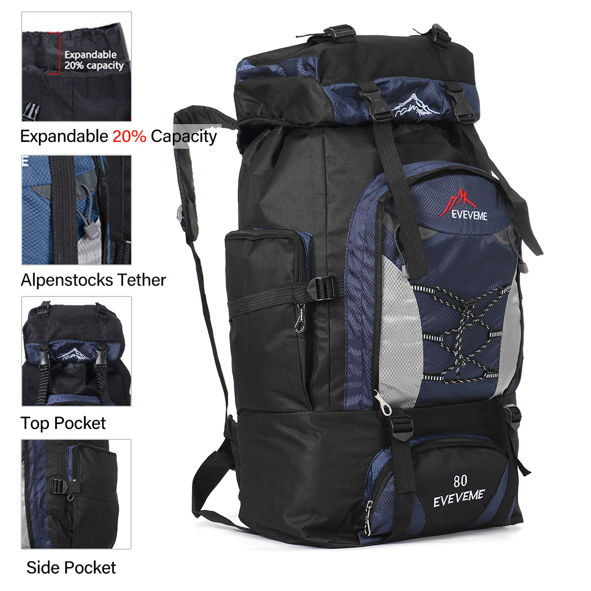 Waterproof Travel Hiking Backpack