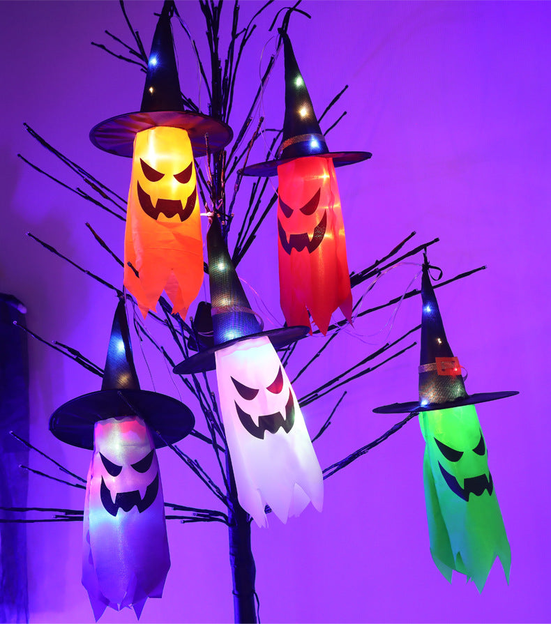 Pumpkin/Ghost String Lights  Halloween Decorations