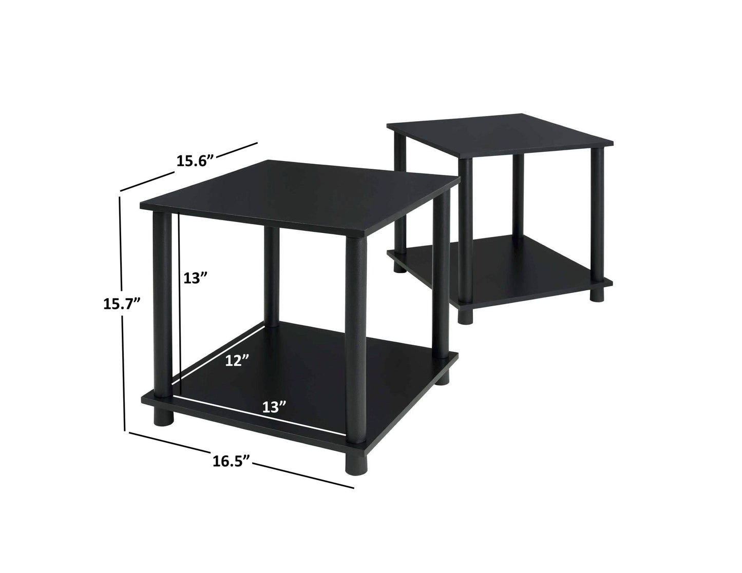 No-Tools 2 pack End Table