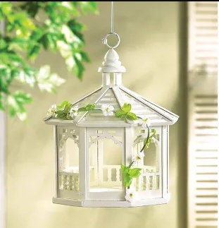 Hanging Gazebo Wild Bird Feeder, Garden Decoration Bird Watching