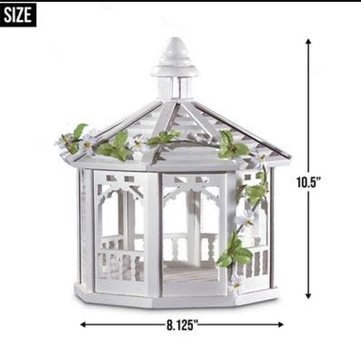 Hanging Gazebo Wild Bird Feeder, Garden Decoration Bird Watching