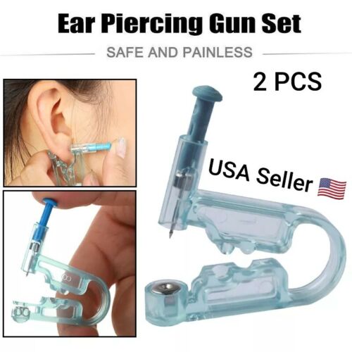 Ear Piercing Gun Kit Disposable Disinfect Safety Earring Piercer Machine