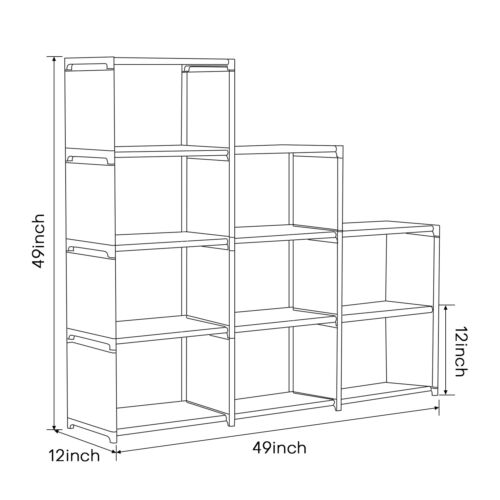 Bookshelf Cube Storage Shelf Rack Organizer Bookcase