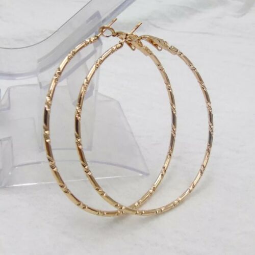 60mm Simple Large Circle Round Big Hoop Earring for Women Fashion Jewelry