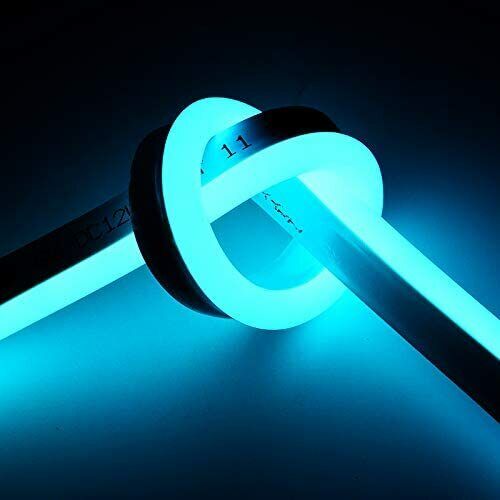 12V Flexible LED Strip Waterproof Sign Neon Lights Silicone Tube 1M 2M 3M 5M USA