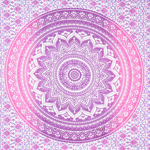 Ombre Wall Hanging Mandala Hippie Wall Tapestry Bohemian Home Decor