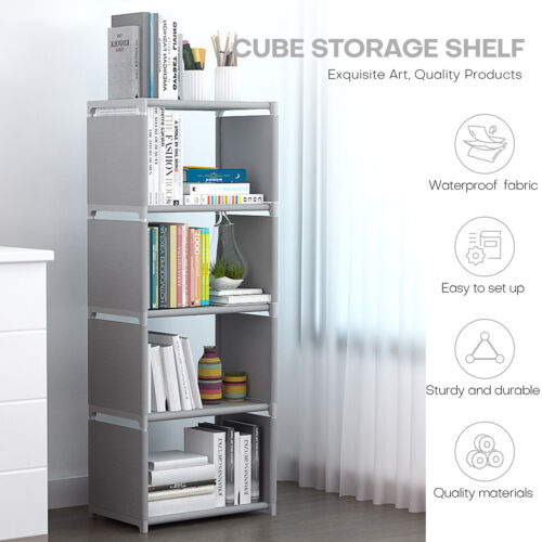 Bookshelf Cube Storage Shelf Rack Organizer Bookcase