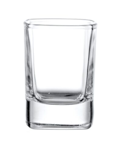 Shot Glasses Set of 6, 2 Oz Heavy Base Dishwasher Safe Shot Glasses