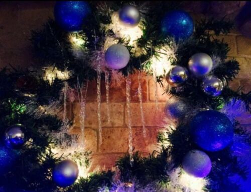 Clear Glass Icicle Ornaments Christmas Tree Decoration Set of 24