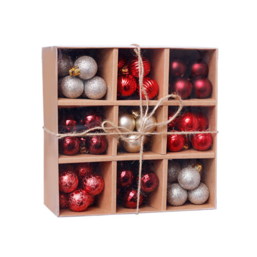 99Pcs Christmas Balls Tree Hanging Pendant Home Party Decor New Year Decoration