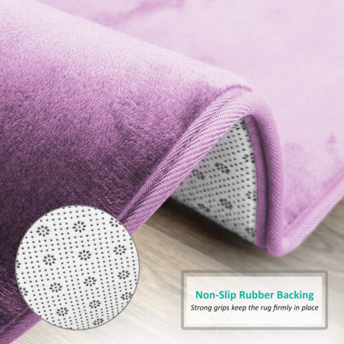 Luxurious Absorbent Soft Memory Foam Bath Mat Bathroom Shower Rug