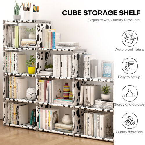 Bookshelf Cube Storage Shelf Rack Organizer Bookcase