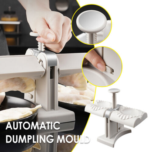 Double Head Dumpling Maker Machine Automatic Dumpling Mould Wrapper