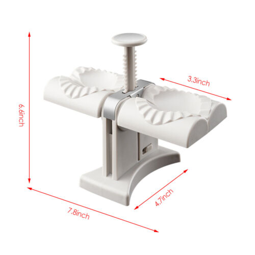 Double Head Dumpling Maker Machine Automatic Dumpling Mould Wrapper