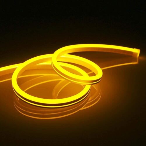 12V Flexible LED Strip Waterproof Sign Neon Lights Silicone Tube 1M 2M 3M 5M USA