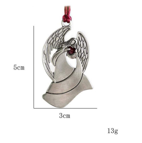 Christmas Ornament Santa Claus Xmas Tree Hanging Metal Pendants