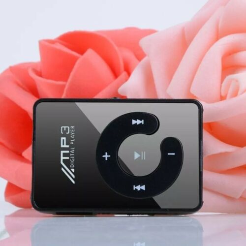 Fashion Clip Mini USB MP3 Music Media Player Micro SD TF Card Up to 32GB Black