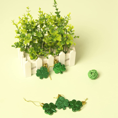 24 Pieces St. Patrick's Day Tree Decorations Decorative Hanging Ornaments