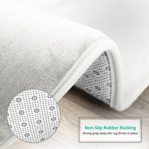 Luxurious Absorbent Soft Memory Foam Bath Mat Bathroom Shower Rug