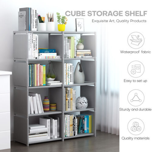 Bookshelf Cube Storage Shelf Rack Organizer Bookcase