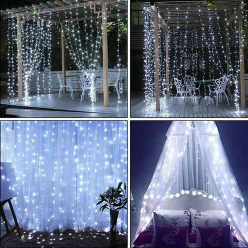 300 LED USB String Light Remote Control Home Party Wedding Curtain Fairy Lights