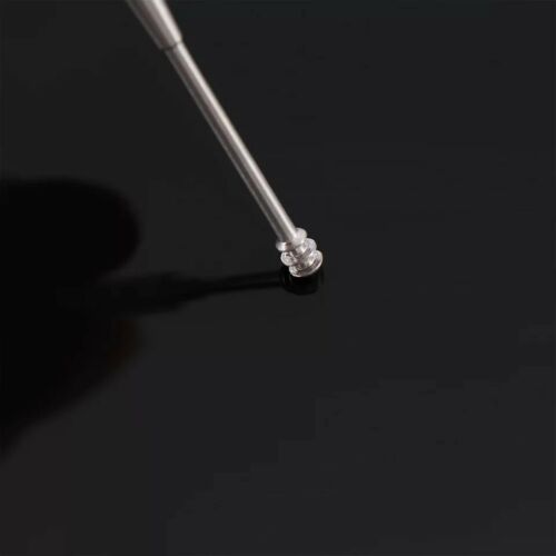 Double-ended Stainless Steel Spiral Ear Pick Spoon Ear Wax Removal Tool