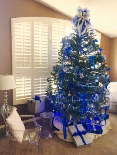 Clear Glass Icicle Ornaments Christmas Tree Decoration Set of 24