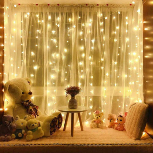 300 LED USB String Light Remote Control Home Party Wedding Curtain Fairy Lights