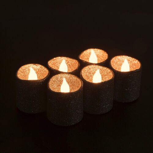 LED Candle Sets Flickering Taper Faux Wax Color Change Options w/ Remote